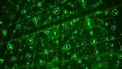 Sports icon background(loopable) Stock Footage