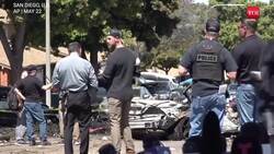 CCTV Shows Monster Flames As Jet Crashes Into San Diego; Iconic Music Agent Dave Shapiro Killed News Clip