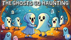 The Ghosts Go Haunting | Halloween Song for Kids Instructional Video
