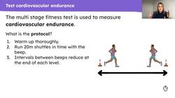 A practical exploration of fitness testing - endurance Instructional Video