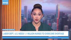 Hospitals Run Low On Nurses As They Get Swamped With COVID News Clip