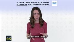 Is AI chatbot Grok censoring criticism of Elon Musk and Donald Trump? News Clip