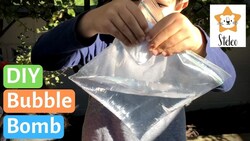 How to Make a Bubble Bomb with Baking Soda and Vinegar Instructional Video