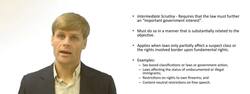 Intermediate Scrutiny or Quasi-Strict Scrutiny Instructional Video