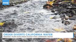 Trump Signs Order To Divert California Water News Clip