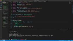 Practical GraphQL - Become a GraphQL Ninja - Creating the shell of the application Instructional Video