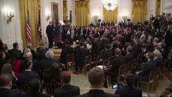 Trump: Up to Palestinians for peace plan to work Instructional Video