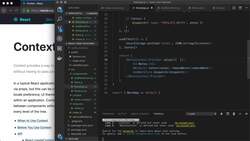 The Complete React Developer Course (with Hooks and Redux) - The Context API & useContext Hook: Part II Instructional Video