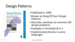Behavioral Design Patterns in C++ - Introduction to Patterns Instructional Video