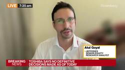 Toshiba Expected to Be Privatized, Jefferies Says News Clip