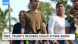 Pres. Trump's Records Could Pose Another Hurdle For Biden Transition News Clip
