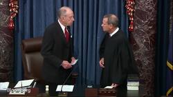 Chief Justice Roberts Sworn In to Preside Over Impeachment Trial News Clip