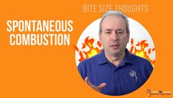 Spontaneous Combustion | Bite Sized Project Management Thought from Fred Shero Instructional Video