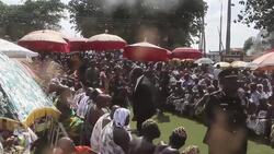 UK Prince Charles and Duchess of Cornwall meet Ashanti royals in Kumasi Instructional Video