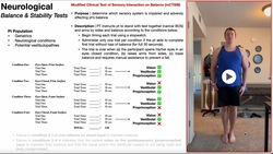 The Modified Clinical Test of Sensory Interaction in Balance (mCTSIB) EXPLAINED Instructional Video