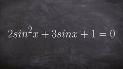 Solving trigonometric equations Instructional Video