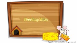 Feeding Mice (Convert decimal numbers with one or two decimal places into mixed numbers) Instructional Video