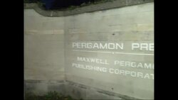 PERGAMON PRESS - PERGAMON MAXWELL PUBLISHING GROUP News Clip