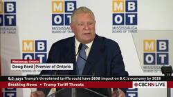 B.C. says Trump's threatened tariffs could have $69B impact on B.C.'s economy by 2028 News Clip