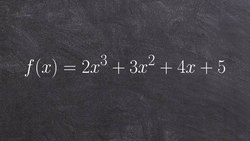 How the number of sign changes of a polynomial helps us determine the number or real zeros Instructional Video
