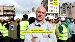 First strong winter rains soak Gaza's makeshift shelters News Clip