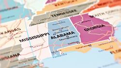 Alabama from USA States Stock Footage