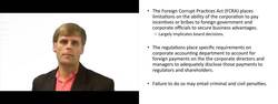 Corporate Governance and the Foreign Corrupt Practices Act - Explained Instructional Video