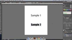 How to Sample Text Format with Adobe Illustrator Instructional Video