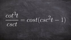 How to verify a trig identity Instructional Video