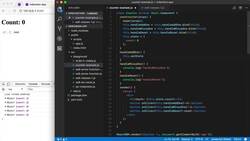 The Complete React Developer Course (with Hooks and Redux) - Adding State to Counter App: Part II Instructional Video