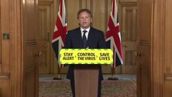 Grant Shapps speaks at daily press conference on Covid-19 from Downing Street News Clip