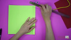 Arts and Crafts: How to Make a Happy Paper Caterpillar Instructional Video