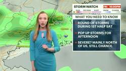 STORM WATCH: Late morning, early afternoon showers on Saturday in The Bronx News Clip