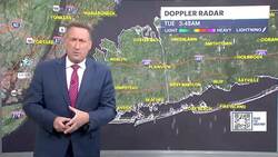 STORM WATCH: Hot, humid and scattered afternoon and evening thunderstorms for Long Island News Clip