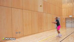 Volleyball - Wall digging Instructional Video