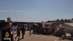 Crisis in North Darfur: Thousands of children displaced from el-Fasher News Clip