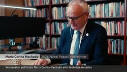 Venezuelan Nobel winner Machado dedicates peace prize to Trump News Clip