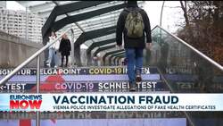 Austrian police investigate fraud at Vienna COVID vaccination centre News Clip