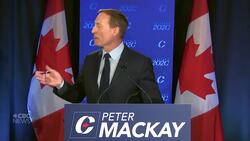 Conservative leadership candidates face off in French debate News Clip