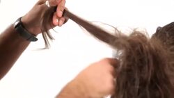 How to Do a Ponytail into a Messy Updo Instructional Video