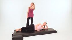 How to Do a Front & Back Side Kick in Pilates Instructional Video