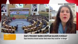 Iran's president warns European soldiers in Mideast News Clip