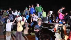 CLEAN : Honduran migrant caravan heads for US News Clip