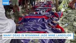At Least 162 Dead In Landslide At Myanmar Jade Mine News Clip