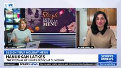 Put a festive holiday twist on classic Hanukkah latkes with this recipe News Clip