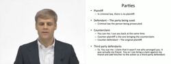 Parties to Litigation Instructional Video