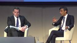 Douglas Ross asks Rishi Sunak questions at Scottish Conservative party conference News Clip