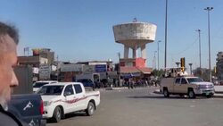 CLEAN : Security forces at site of rare suicide attack in central Baghdad (2) News Clip