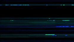 Noise on Analog TV Screen VHS Stock Footage