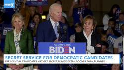 Candidates May Get Secret Service Detail Sooner Than Planned News Clip